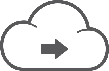 PNG biçiminde bulut depolama simgesi şeffaf arkaplan tasarımı ile dijital sunucu güvenli dosya eşzamanlama sunucu yönetimi ve modern web veya mobil kullanıcı arayüzü uygulamaları için ideal