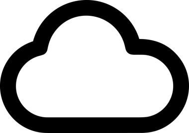 PNG biçiminde bulut depolama simgesi şeffaf arkaplan tasarımı ile dijital sunucu güvenli dosya eşzamanlama sunucu yönetimi ve modern web veya mobil kullanıcı arayüzü uygulamaları için ideal