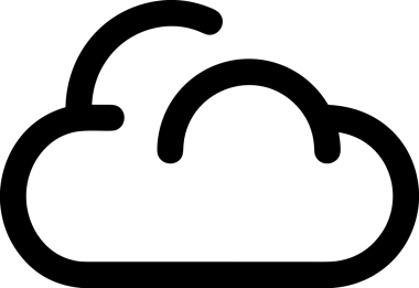 PNG biçiminde bulut depolama simgesi şeffaf arkaplan tasarımı ile dijital sunucu güvenli dosya eşzamanlama sunucu yönetimi ve modern web veya mobil kullanıcı arayüzü uygulamaları için ideal