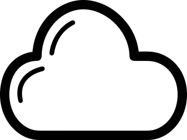 PNG biçiminde bulut depolama simgesi şeffaf arkaplan tasarımı ile dijital sunucu güvenli dosya eşzamanlama sunucu yönetimi ve modern web veya mobil kullanıcı arayüzü uygulamaları için ideal