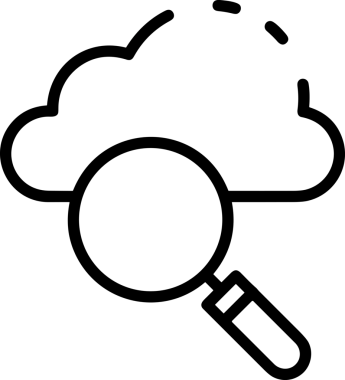 PNG biçiminde bulut depolama simgesi şeffaf arkaplan tasarımı ile dijital sunucu güvenli dosya eşzamanlama sunucu yönetimi ve modern web veya mobil kullanıcı arayüzü uygulamaları için ideal