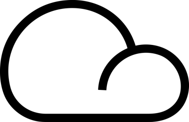 PNG biçiminde bulut depolama simgesi şeffaf arkaplan tasarımı ile dijital sunucu güvenli dosya eşzamanlama sunucu yönetimi ve modern web veya mobil kullanıcı arayüzü uygulamaları için ideal