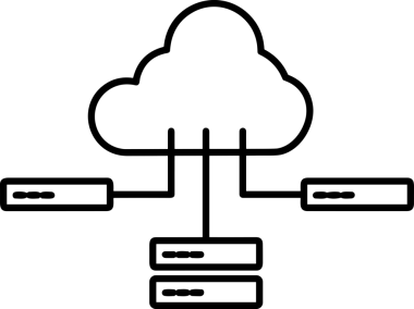 PNG biçiminde bulut depolama simgesi şeffaf arkaplan tasarımı ile dijital sunucu güvenli dosya eşzamanlama sunucu yönetimi ve modern web veya mobil kullanıcı arayüzü uygulamaları için ideal
