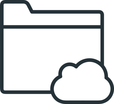 PNG biçiminde bulut depolama simgesi şeffaf arkaplan tasarımı ile dijital sunucu güvenli dosya eşzamanlama sunucu yönetimi ve modern web veya mobil kullanıcı arayüzü uygulamaları için ideal