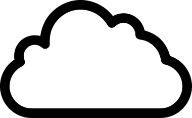 PNG biçiminde bulut depolama simgesi şeffaf arkaplan tasarımı ile dijital sunucu güvenli dosya eşzamanlama sunucu yönetimi ve modern web veya mobil kullanıcı arayüzü uygulamaları için ideal