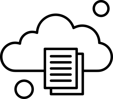 PNG biçiminde bulut depolama simgesi şeffaf arkaplan tasarımı ile dijital sunucu güvenli dosya eşzamanlama sunucu yönetimi ve modern web veya mobil kullanıcı arayüzü uygulamaları için ideal