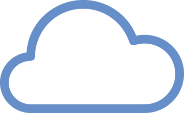 PNG biçiminde bulut depolama simgesi şeffaf arkaplan tasarımı ile dijital sunucu güvenli dosya eşzamanlama sunucu yönetimi ve modern web veya mobil kullanıcı arayüzü uygulamaları için ideal