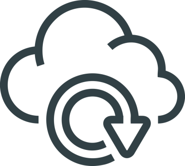 PNG biçiminde bulut depolama simgesi şeffaf arkaplan tasarımı ile dijital sunucu güvenli dosya eşzamanlama sunucu yönetimi ve modern web veya mobil kullanıcı arayüzü uygulamaları için ideal