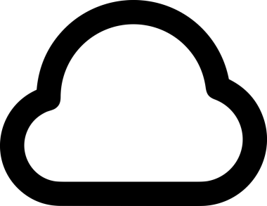 PNG biçiminde bulut depolama simgesi şeffaf arkaplan tasarımı ile dijital sunucu güvenli dosya eşzamanlama sunucu yönetimi ve modern web veya mobil kullanıcı arayüzü uygulamaları için ideal