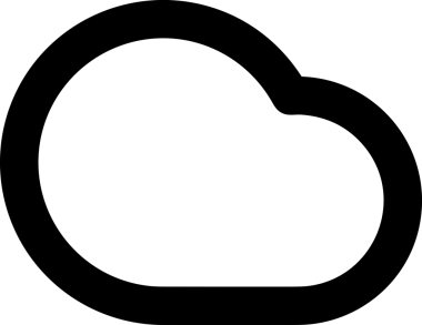 PNG biçiminde bulut depolama simgesi şeffaf arkaplan tasarımı ile dijital sunucu güvenli dosya eşzamanlama sunucu yönetimi ve modern web veya mobil kullanıcı arayüzü uygulamaları için ideal