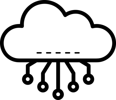 PNG biçiminde bulut depolama simgesi şeffaf arkaplan tasarımı ile dijital sunucu güvenli dosya eşzamanlama sunucu yönetimi ve modern web veya mobil kullanıcı arayüzü uygulamaları için ideal