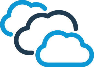 PNG biçiminde bulut depolama simgesi şeffaf arkaplan tasarımı ile dijital sunucu güvenli dosya eşzamanlama sunucu yönetimi ve modern web veya mobil kullanıcı arayüzü uygulamaları için ideal