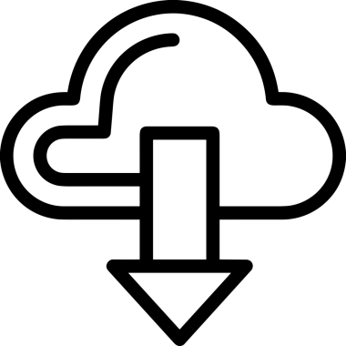PNG biçiminde bulut depolama simgesi şeffaf arkaplan tasarımı ile dijital sunucu güvenli dosya eşzamanlama sunucu yönetimi ve modern web veya mobil kullanıcı arayüzü uygulamaları için ideal
