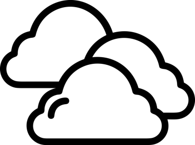 PNG biçiminde bulut depolama simgesi şeffaf arkaplan tasarımı ile dijital sunucu güvenli dosya eşzamanlama sunucu yönetimi ve modern web veya mobil kullanıcı arayüzü uygulamaları için ideal