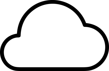 PNG biçiminde bulut depolama simgesi şeffaf arkaplan tasarımı ile dijital sunucu güvenli dosya eşzamanlama sunucu yönetimi ve modern web veya mobil kullanıcı arayüzü uygulamaları için ideal