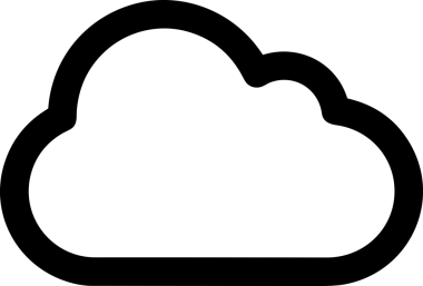 PNG biçiminde bulut depolama simgesi şeffaf arkaplan tasarımı ile dijital sunucu güvenli dosya eşzamanlama sunucu yönetimi ve modern web veya mobil kullanıcı arayüzü uygulamaları için ideal