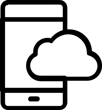 PNG biçiminde bulut depolama simgesi şeffaf arkaplan tasarımı ile dijital sunucu güvenli dosya eşzamanlama sunucu yönetimi ve modern web veya mobil kullanıcı arayüzü uygulamaları için ideal