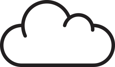 PNG biçiminde bulut depolama simgesi şeffaf arkaplan tasarımı ile dijital sunucu güvenli dosya eşzamanlama sunucu yönetimi ve modern web veya mobil kullanıcı arayüzü uygulamaları için ideal