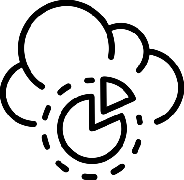 PNG biçiminde bulut depolama simgesi şeffaf arkaplan tasarımı ile dijital sunucu güvenli dosya eşzamanlama sunucu yönetimi ve modern web veya mobil kullanıcı arayüzü uygulamaları için ideal