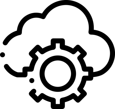 PNG biçiminde bulut depolama simgesi şeffaf arkaplan tasarımı ile dijital sunucu güvenli dosya eşzamanlama sunucu yönetimi ve modern web veya mobil kullanıcı arayüzü uygulamaları için ideal