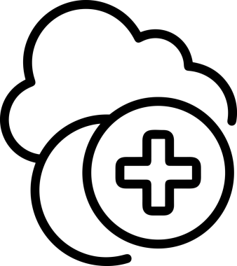 PNG biçiminde bulut depolama simgesi şeffaf arkaplan tasarımı ile dijital sunucu güvenli dosya eşzamanlama sunucu yönetimi ve modern web veya mobil kullanıcı arayüzü uygulamaları için ideal