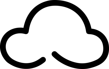 PNG biçiminde bulut depolama simgesi şeffaf arkaplan tasarımı ile dijital sunucu güvenli dosya eşzamanlama sunucu yönetimi ve modern web veya mobil kullanıcı arayüzü uygulamaları için ideal