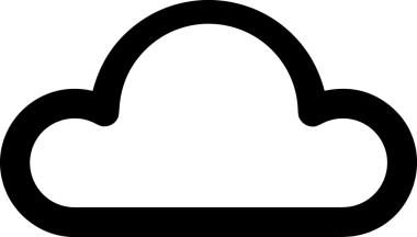 PNG biçiminde bulut depolama simgesi şeffaf arkaplan tasarımı ile dijital sunucu güvenli dosya eşzamanlama sunucu yönetimi ve modern web veya mobil kullanıcı arayüzü uygulamaları için ideal