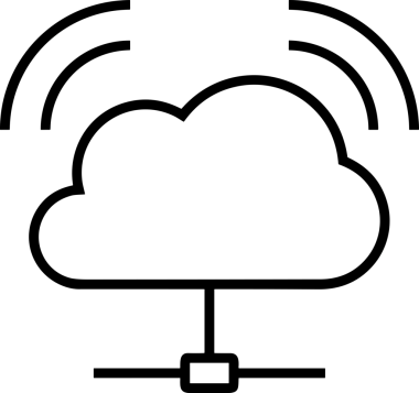 PNG biçiminde bulut depolama simgesi şeffaf arkaplan tasarımı ile dijital sunucu güvenli dosya eşzamanlama sunucu yönetimi ve modern web veya mobil kullanıcı arayüzü uygulamaları için ideal