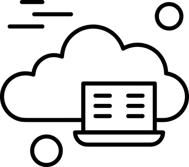 PNG biçiminde bulut depolama simgesi şeffaf arkaplan tasarımı ile dijital sunucu güvenli dosya eşzamanlama sunucu yönetimi ve modern web veya mobil kullanıcı arayüzü uygulamaları için ideal