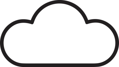 PNG biçiminde bulut depolama simgesi şeffaf arkaplan tasarımı ile dijital sunucu güvenli dosya eşzamanlama sunucu yönetimi ve modern web veya mobil kullanıcı arayüzü uygulamaları için ideal