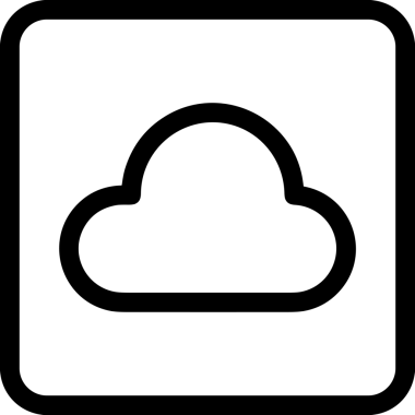 PNG biçiminde bulut depolama simgesi şeffaf arkaplan tasarımı ile dijital sunucu güvenli dosya eşzamanlama sunucu yönetimi ve modern web veya mobil kullanıcı arayüzü uygulamaları için ideal