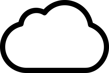PNG biçiminde bulut depolama simgesi şeffaf arkaplan tasarımı ile dijital sunucu güvenli dosya eşzamanlama sunucu yönetimi ve modern web veya mobil kullanıcı arayüzü uygulamaları için ideal