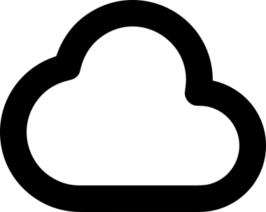 PNG biçiminde bulut depolama simgesi şeffaf arkaplan tasarımı ile dijital sunucu güvenli dosya eşzamanlama sunucu yönetimi ve modern web veya mobil kullanıcı arayüzü uygulamaları için ideal