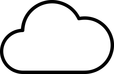 PNG biçiminde bulut depolama simgesi şeffaf arkaplan tasarımı ile dijital sunucu güvenli dosya eşzamanlama sunucu yönetimi ve modern web veya mobil kullanıcı arayüzü uygulamaları için ideal