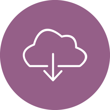 PNG biçiminde bulut depolama simgesi şeffaf arkaplan tasarımı ile dijital sunucu güvenli dosya eşzamanlama sunucu yönetimi ve modern web veya mobil kullanıcı arayüzü uygulamaları için ideal