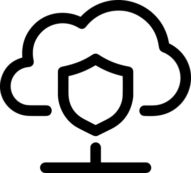 PNG biçiminde bulut depolama simgesi şeffaf arkaplan tasarımı ile dijital sunucu güvenli dosya eşzamanlama sunucu yönetimi ve modern web veya mobil kullanıcı arayüzü uygulamaları için ideal