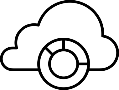 PNG biçiminde bulut depolama simgesi şeffaf arkaplan tasarımı ile dijital sunucu güvenli dosya eşzamanlama sunucu yönetimi ve modern web veya mobil kullanıcı arayüzü uygulamaları için ideal