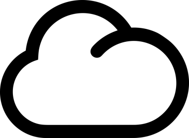 PNG biçiminde bulut depolama simgesi şeffaf arkaplan tasarımı ile dijital sunucu güvenli dosya eşzamanlama sunucu yönetimi ve modern web veya mobil kullanıcı arayüzü uygulamaları için ideal