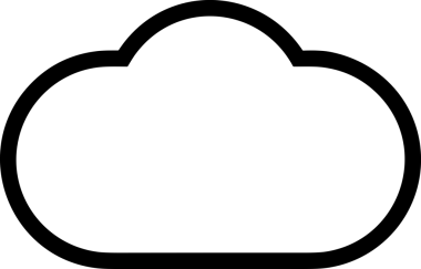 PNG biçiminde bulut depolama simgesi şeffaf arkaplan tasarımı ile dijital sunucu güvenli dosya eşzamanlama sunucu yönetimi ve modern web veya mobil kullanıcı arayüzü uygulamaları için ideal