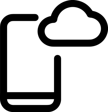 PNG biçiminde bulut depolama simgesi şeffaf arkaplan tasarımı ile dijital sunucu güvenli dosya eşzamanlama sunucu yönetimi ve modern web veya mobil kullanıcı arayüzü uygulamaları için ideal