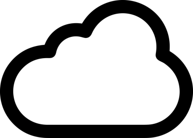 PNG biçiminde bulut depolama simgesi şeffaf arkaplan tasarımı ile dijital sunucu güvenli dosya eşzamanlama sunucu yönetimi ve modern web veya mobil kullanıcı arayüzü uygulamaları için ideal