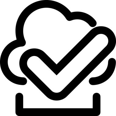 PNG biçiminde bulut depolama simgesi şeffaf arkaplan tasarımı ile dijital sunucu güvenli dosya eşzamanlama sunucu yönetimi ve modern web veya mobil kullanıcı arayüzü uygulamaları için ideal
