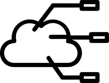 PNG biçiminde bulut depolama simgesi şeffaf arkaplan tasarımı ile dijital sunucu güvenli dosya eşzamanlama sunucu yönetimi ve modern web veya mobil kullanıcı arayüzü uygulamaları için ideal