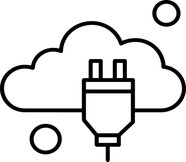 PNG biçiminde bulut depolama simgesi şeffaf arkaplan tasarımı ile dijital sunucu güvenli dosya eşzamanlama sunucu yönetimi ve modern web veya mobil kullanıcı arayüzü uygulamaları için ideal