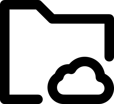 PNG biçiminde bulut depolama simgesi şeffaf arkaplan tasarımı ile dijital sunucu güvenli dosya eşzamanlama sunucu yönetimi ve modern web veya mobil kullanıcı arayüzü uygulamaları için ideal