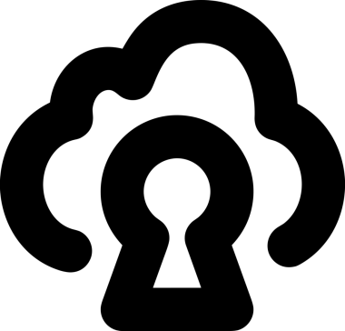 PNG biçiminde bulut depolama simgesi şeffaf arkaplan tasarımı ile dijital sunucu güvenli dosya eşzamanlama sunucu yönetimi ve modern web veya mobil kullanıcı arayüzü uygulamaları için ideal