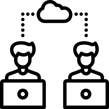 PNG biçiminde bulut depolama simgesi şeffaf arkaplan tasarımı ile dijital sunucu güvenli dosya eşzamanlama sunucu yönetimi ve modern web veya mobil kullanıcı arayüzü uygulamaları için ideal