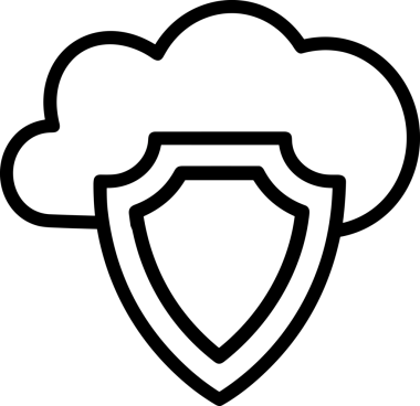 PNG biçiminde bulut depolama simgesi şeffaf arkaplan tasarımı ile dijital sunucu güvenli dosya eşzamanlama sunucu yönetimi ve modern web veya mobil kullanıcı arayüzü uygulamaları için ideal