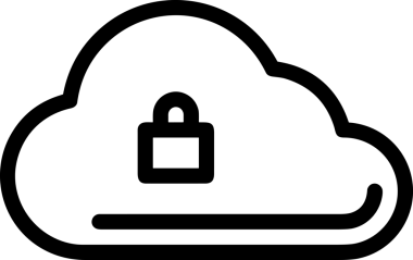 PNG biçiminde bulut depolama simgesi şeffaf arkaplan tasarımı ile dijital sunucu güvenli dosya eşzamanlama sunucu yönetimi ve modern web veya mobil kullanıcı arayüzü uygulamaları için ideal
