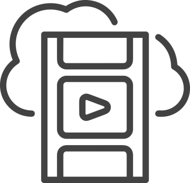 PNG biçiminde bulut depolama simgesi şeffaf arkaplan tasarımı ile dijital sunucu güvenli dosya eşzamanlama sunucu yönetimi ve modern web veya mobil kullanıcı arayüzü uygulamaları için ideal